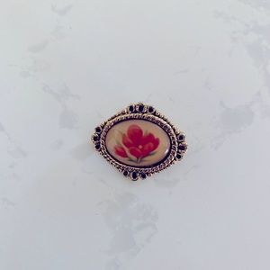 Vintage flower brooch